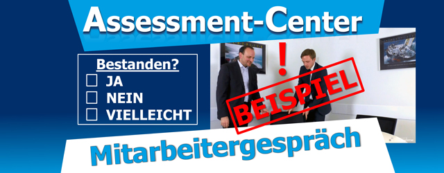 Beispiel für ein Mitarbeitergespräch im Assessment-Center